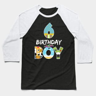 Toy Funny 6th Birthday Story B-day Gift For Boys Kids Baseball T-Shirt